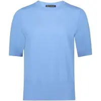 Betty Barclay Basic-Pullover kurzarm in Azurine | Gr.: 44