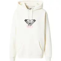 Roxy Hoodie "Surf Stoked Brushed Art", Damen, Gr. S, beige (egret), Obermaterial: 60% Baumwolle, 40% Polyester., Sweatshirts Hoodie