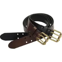 Pinewood Leather Belt 40mm black (400) 115cm