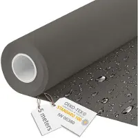 OEM Wasserdichte Canvas, 160cm breit, 600D, grau, 5m