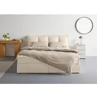 LeGer By Lena Gercke 1100000002199 "Addyson" Härtegrade H2, H3 und H4 wählbar, Boxspringbett inkl. Topper, 2 Matratzen