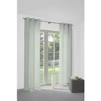 Wirth Vorhang "Telfort" Gr. 3, grün, B:132cm H:225cm, Jacquard, Baumwolle, Polyester, Gardinen, Vorhang