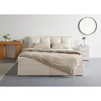 LeGer By Lena Gercke "Addyson" Härtegrade H2, H3 und H4 wählbar, Boxspringbett inkl. Topper, 2 Matratzen