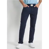 Bonprix Stretch-Hose "Classic Fit Stretch-Hose, Straight" Five-Pocket-Design, mit Eingrifftaschen, Gesäßtaschen und Coinpocket