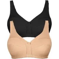 Viania Soft-BH "2er Pack Baumwoll Soft BH Basic"