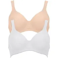 Anita Bügel-BH "Bügel BH Twin", Damen, Gr. 80, Cup G, bunt (weiß desert), Obermaterial: 70% Polyamid PA. 30% Elasthan EL., BHs Bügel-BH