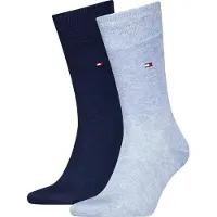 Tommy Hilfiger "TH MEN SOCK CLASSIC 2P" 2 Paar, Mit eingestricktem Flag-Logo