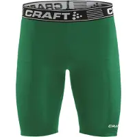 Craft Unisex Short Tight Pro Control Compression Short Tights 1906858-651000 XXL - Team Green - XXL