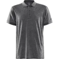 Craft Poloshirt Core Blend Poloshirt Dark Grey Melange-XL