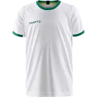 Craft Kinder Trikot Progress 2.0 Graphic Jersey 1910180-900651 158/164 - White/Team Green - 158/164