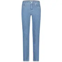 ANGELS 1100000002199 "CICI", Damen, Gr. 46, Länge 32, blau (light blau), Web, Obermaterial: 89% Baumwolle, 8% Polyester, 3% Elasthan, slim fit normal, Jeans 1100000002199, in Slim Fit-Passform