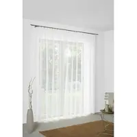 Wirth Vorhang "CHARLOTTE" Gr. 16, weiß, B:750cm H:225cm, Polyester, Gardinen, Vorhang, Store