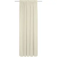 Adam Audio Vorhang ADAM "Uni Collection, Made in Germany" Gr. 3, beige (natur), B:142cm H:225cm, Baumwolle (Bio-Baumwolle), Gardinen, Vorhang, Blickdichter aus 100% Bio-Baumwolle, Vorhang nach Wunschmaß