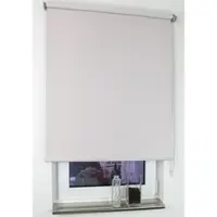 Liedeco Seitenzugrollo "Struktur" Gr. 2, beige (creme), B:82cm H:175cm, Polyester, Rollos, Seitenzugrollo, Uni, im Festmaß