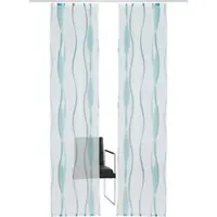 Otto Home "Dimona" Klettschiene 2 Stk. tlg. 2-er Set, Fertiggardine, mit Befestigungszubehör, Wellen