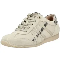 Paul green ivory biscuit sportlicher Schnürer Beige