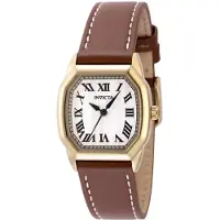 Invicta Wildflower 48962 Damenuhr - Quarzwerk - Edelstahl mit silbernem Zifferblatt - 27 mm