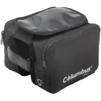 Columbus Oberrohrtasche Schwarz Schwarz One Size