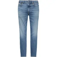 Calvin Klein Jeans Slim-fit-Jeans JEANS "SLIM TAPER", Herren, Gr. 34, Länge 32, blau tide, Denim/Jeans, Obermaterial: 98% Baumwolle, 2% Elasthan, slim fit, Jeans Slim-fit-Jeans