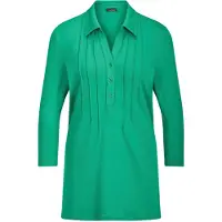 Goldner "Kurzgröße Elegantes Blusenshirt mit Biesen" stretchbequeme Jerseyqualität