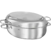 Rösle Bräter oval PUREELEMENTS Edelstahl Deckel ProCeraPlus Pureelements 132133 132133 4068047002315