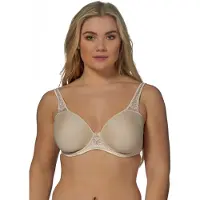 Elbrina "Spacer Bra" vorgeformte Cups, breite Träger, mit Bügel, mit Spitze, feminin