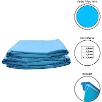 Waterman Poolinnenhüllen rund 0,6 mm 150 cm Tiefe Keilbiese PoolGröße: 500x150cm