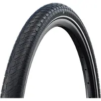 Schwalbe Fahrradreifen Big Apple RaceGuard 24 x 2.00" / 50-507 mm - schwarz mit Reflexstreifen