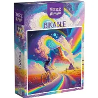 Yazz Puzzle Bikable - Fahrrad Motiv 1023 Teile Multicolor