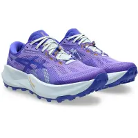 Asics Laufschuhe Trabuco 14 blau, violett, weiß für Damen und Unisex
