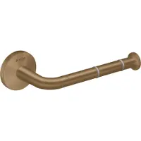 Hansgrohe AXOR UNIVERSAL Circular Toilettenpapierhalter, 42856140, Farbe: Brushed Bronze