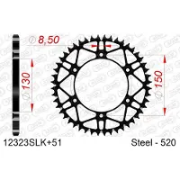 Afam Stahl Motocross Kettenrad Yamaha YZ WRF/YZF 250/450 51 ZÄHNE