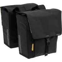 New Looxs Doppelte Fahrradtasche Tulum 32 Liter 35 x 17 x 37 cm (2x) - Schwarz