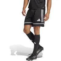 Adidas Trainingsshorts PERFORMANCE "SQUA25 SHO M", Herren, Gr. XXL, N-Gr, schwarz-weiß (schwarz, schwarz, weiß, normal, gr.), Obermaterial: 100% Polyester, Hosen Trainingsshorts