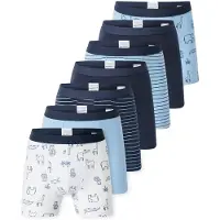 Schiesser Boxershorts "Boxershort 7PACK Boys Single Jersey Slips 7er Pack"