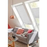 Sunlines Dachfensterplissee "Classic Style Crepe" Lichtschutz verspannt mit Führungsschienen
