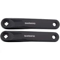 Shimano Steps E5010 E-bike Kurbel Schwarz 175 mm Schwarz 175 mm
