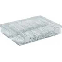 Hager KWL001 Bezeichnungsclips Box (0-9)