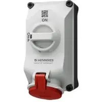 MENNEKES 5603411G Wandsteckdose DUO 32A4P11h 440V IP44