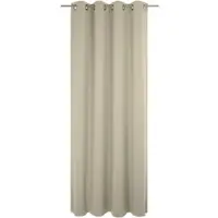 Wirth Vorhang "Newbury", grau (taupe), B:130cm H:355cm, Baumwolle, Polyester, Gardinen, Vorhang, nach Maß