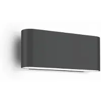 Wever & Ducre LED-Außenwandlampe Kiosk 1.0 anthrazit 2700 K