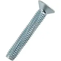 Hörger & Geßler DIN 7516 - Form DE - Stahl verzinkt - M 6x35 - Schneidschrauben mit Senkkopf TX30