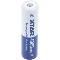 XTAR Li-Ion 18650 Akku PCB geschützt 4000mAh