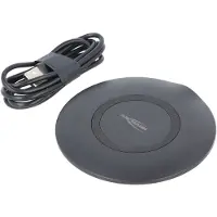 Ansmann Induktions-Ladegerät WiLine 15R, Wireless Ladegerät, kompatibel mit allen Qi-fähigen Smartphones