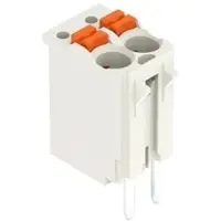 Wago 2091-2172/200-000 1-Leiter-THR-Federleiste, gerade,Drücker,Push-in CAGE CLAMP,lichtgrau 20912172200000 - 200 Stück