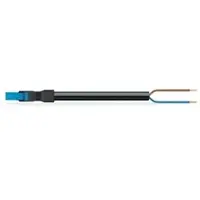 Wago 891-8382/216-401 konfektionierte Anschlussleitung,Dca,Stecker/offenes Ende,blau 8918382216401