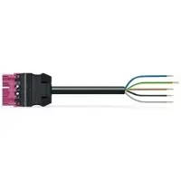 Wago 771-9935/206-307/080-000 konfektionierte Anschlussleitung,Eca,Stecker/offenes Ende,pink 7719935206307080000