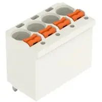 Wago 2092-2175/200-000 1-Leiter-THR-Federleiste, gerade,Drücker,Push-in CAGE CLAMP,lichtgrau 20922175200000 - 200 Stück