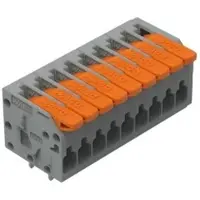 Wago 2601-1109 Leiterplattenklemme,Hebel,1,5 mm2,grau 26011109 - 60 Stück