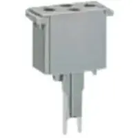Wago 280-802/281-777 Bauelementestecker,2-polig,mit Widerstand 390R,grau 280802281777 - 50 Stück